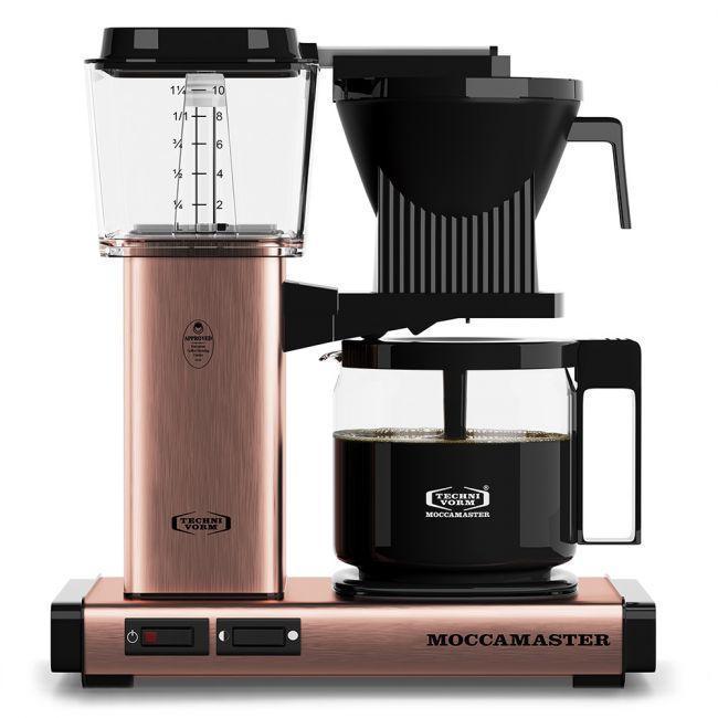 Moccamaster KBG741 AO Glass Server Heating DRUMROASTER COFFEE MOBILE DRINK ORDERS